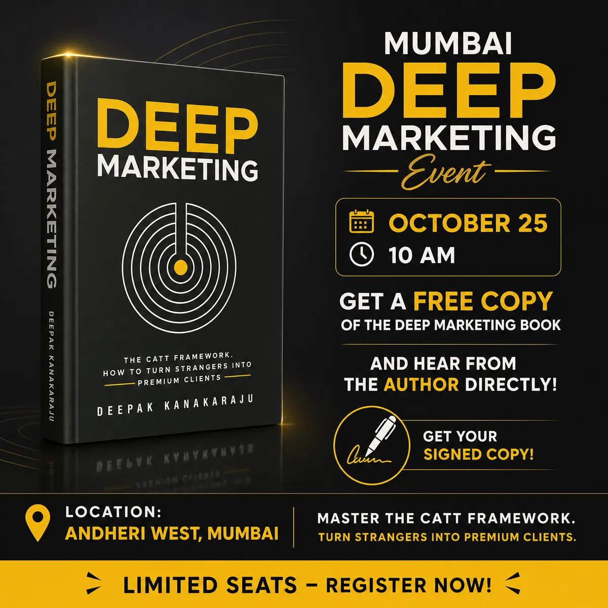 Mumbai Deep Marketing Book Launch