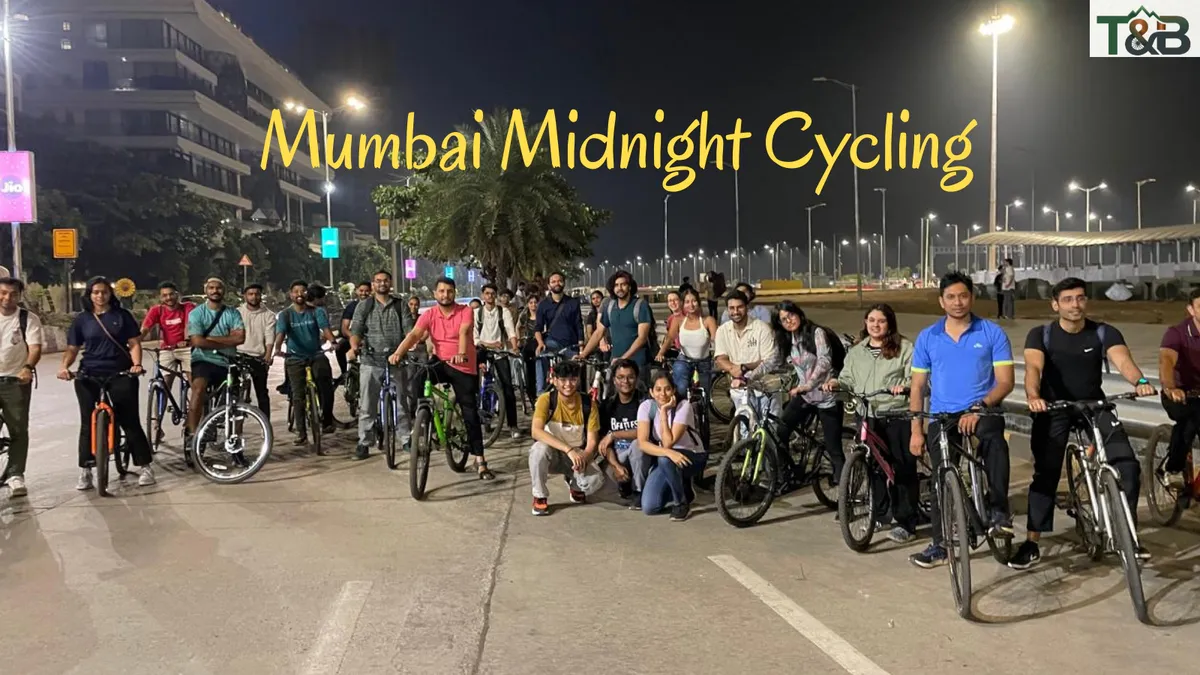 Mumbai Midnight Cycling - Treks & Bikes