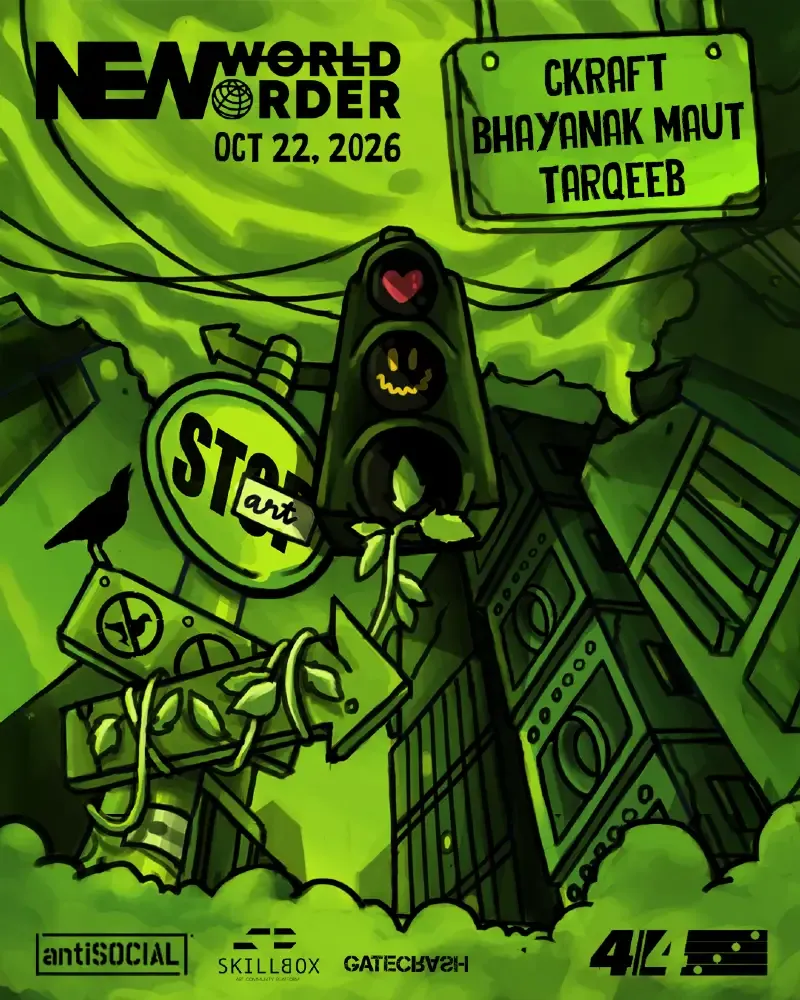 New World Order 26 ft. CKraft, Bhayanak Maut, Tarqeeb