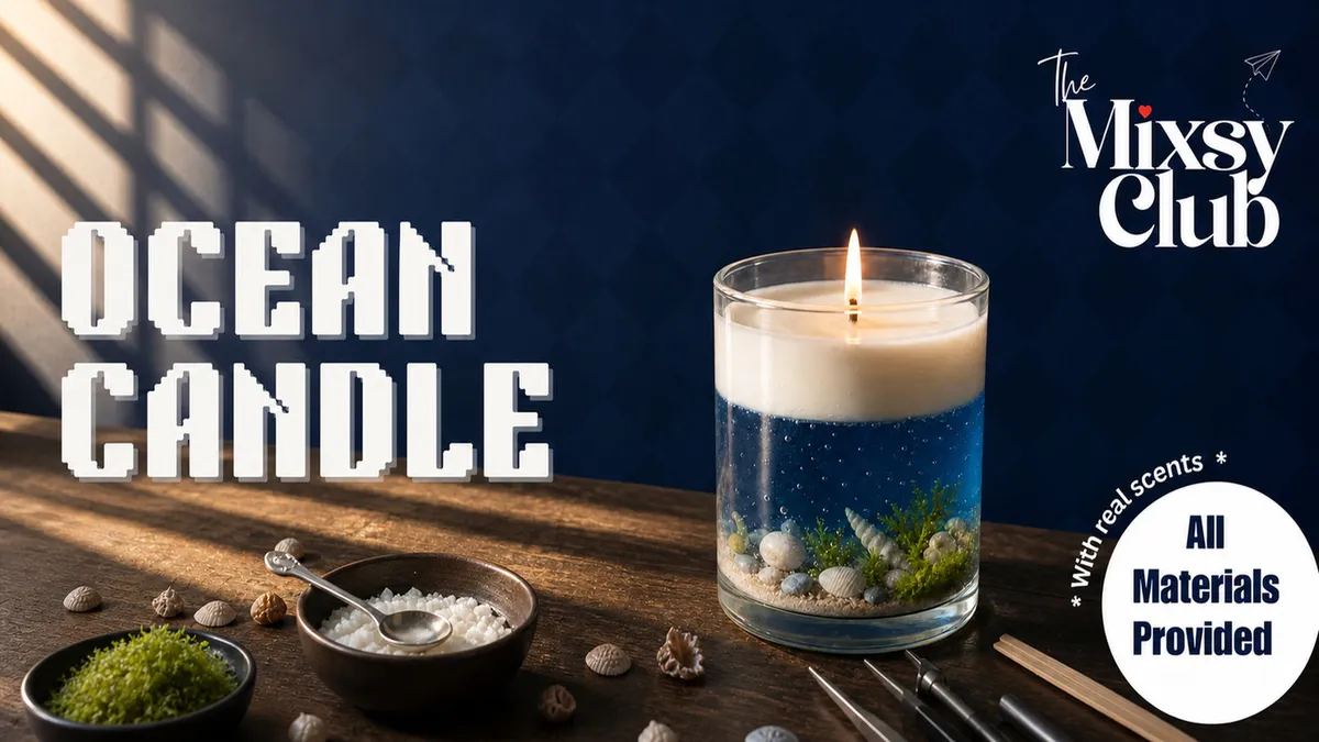 Ocean Candle Making