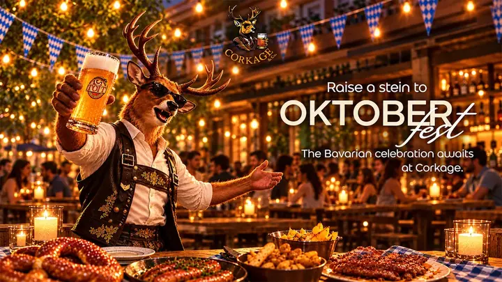 Oktoberfest Specials at Corkage & Co, Powai poster