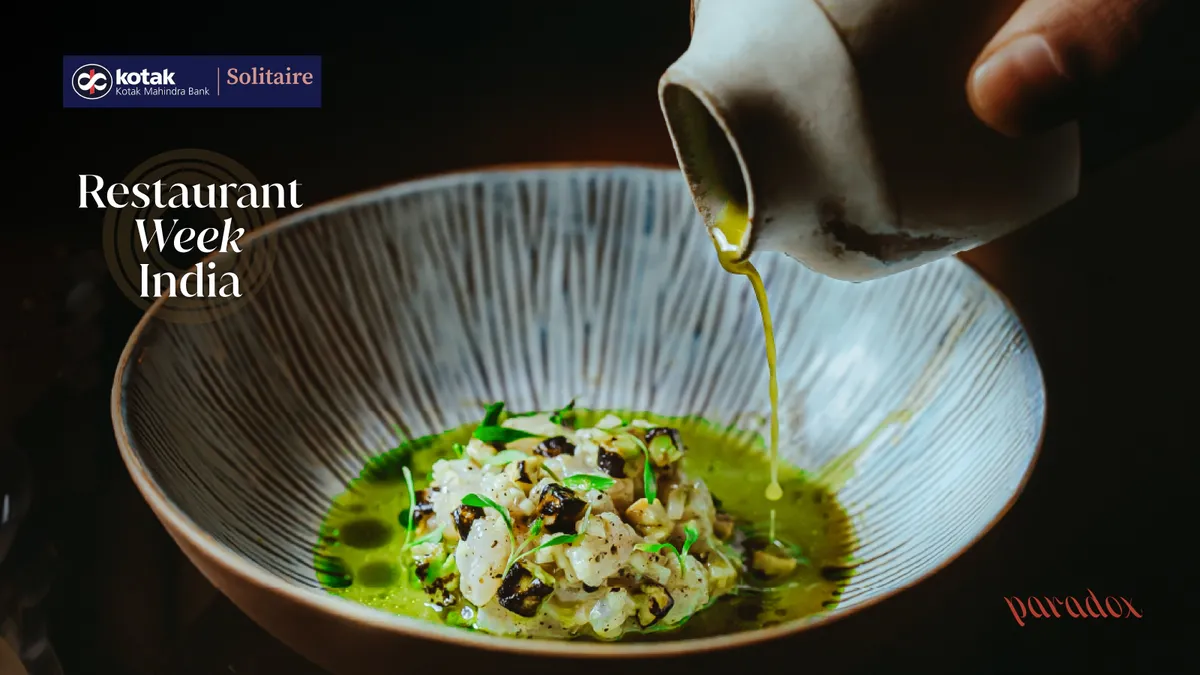 Paradox's Curated Menu - Restaurant Week India