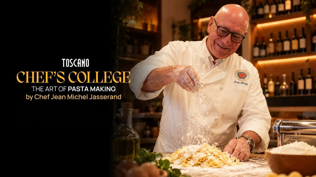Pasta Cooking Demo with Chef Jean Micheal