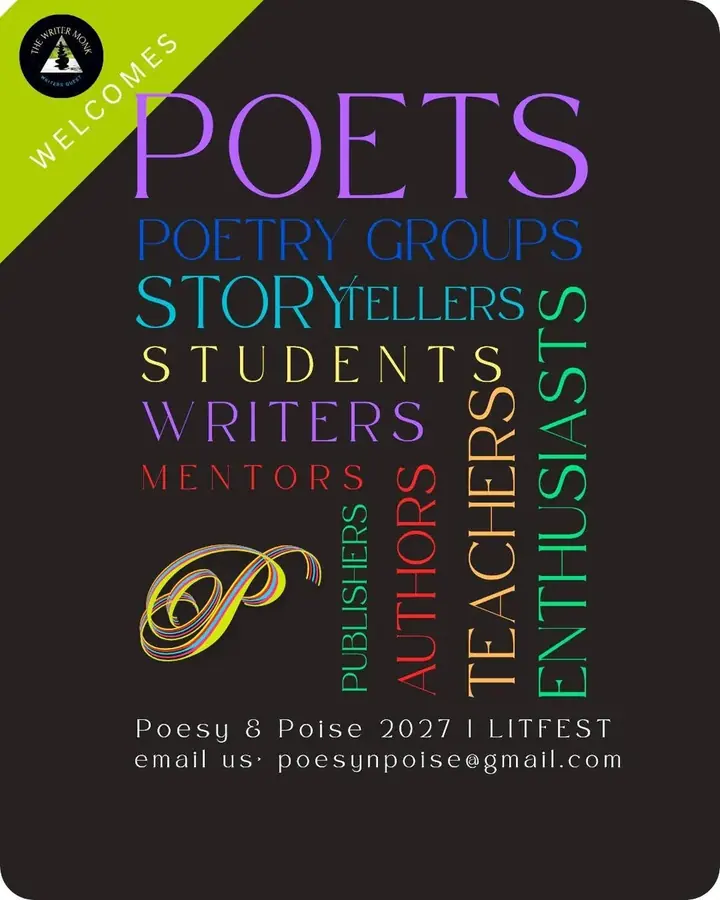 Poesy & Poise Litfest 2027 poster