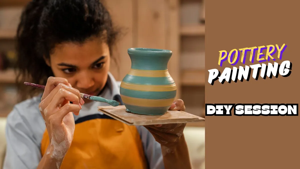 Pottery Painting - A DIY Session | Dorangos, Bandra