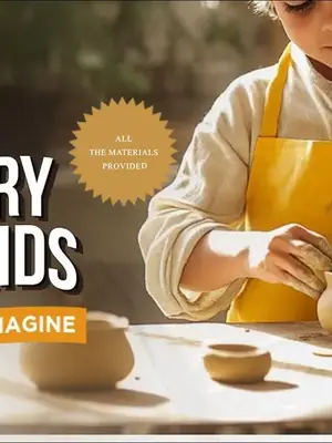 Pottery with Kids poster