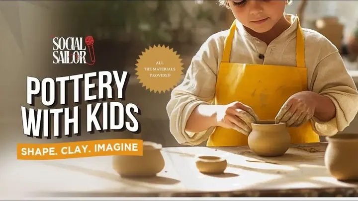 Pottery with Kids poster
