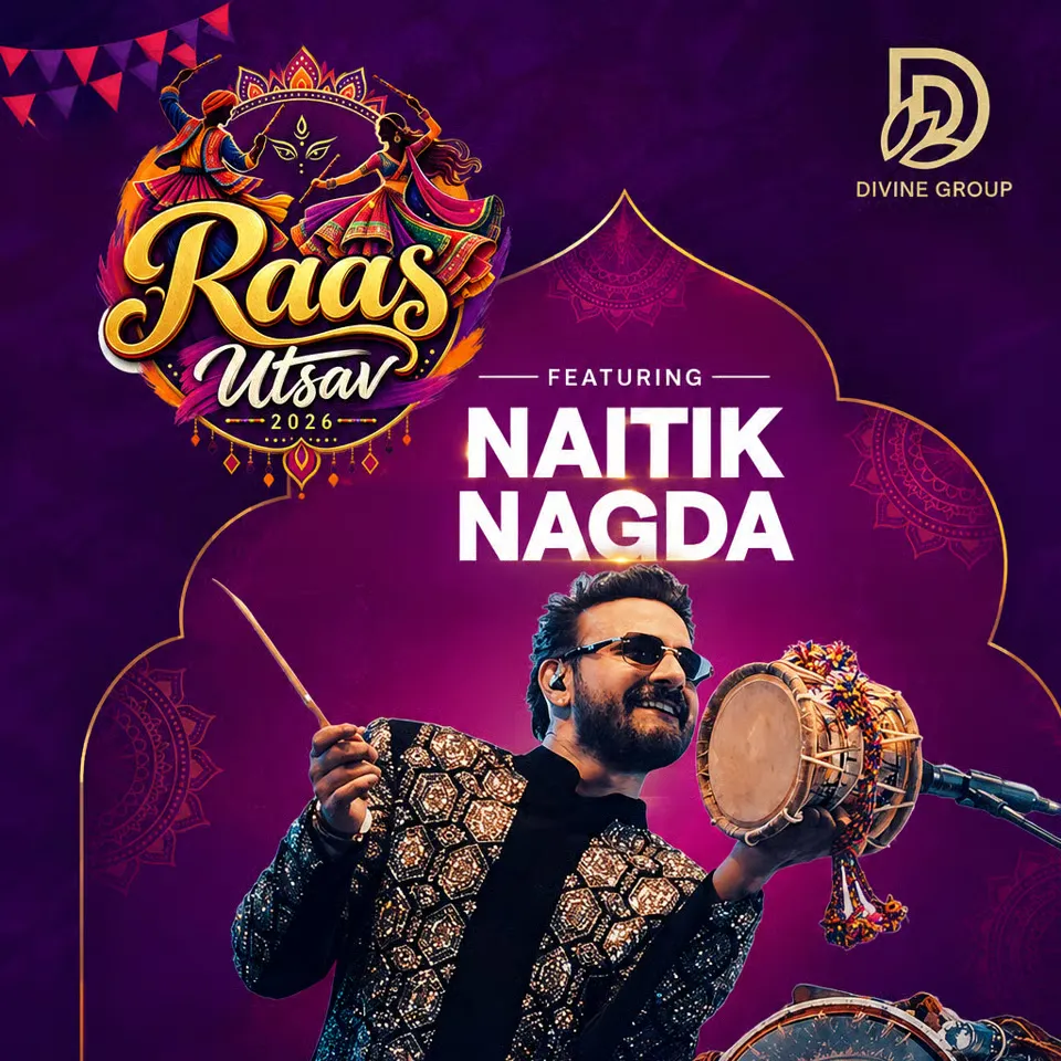 Raas Utsav Mulund 2026 with The Dandhiya King Naitik Nagda