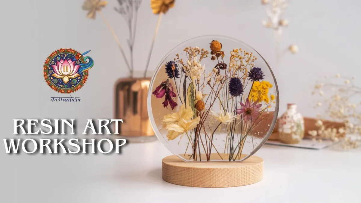 Resin Art (Flower Preservation)