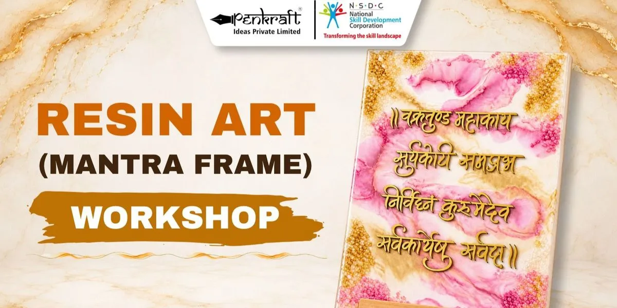 Resin Art Mantra Frame Workshop