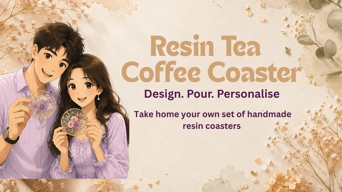 Resin Art Tea/Coffee Coasters Workshop