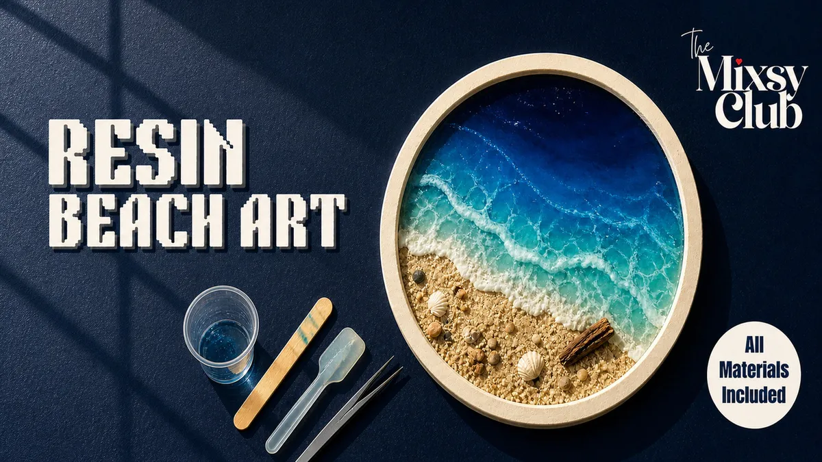 Resin Beach Art