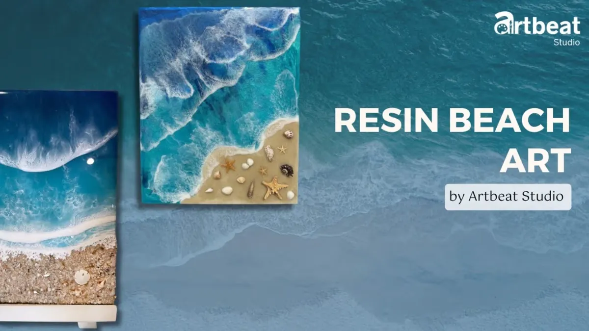 Resin Beach Art – Artbeat Studio