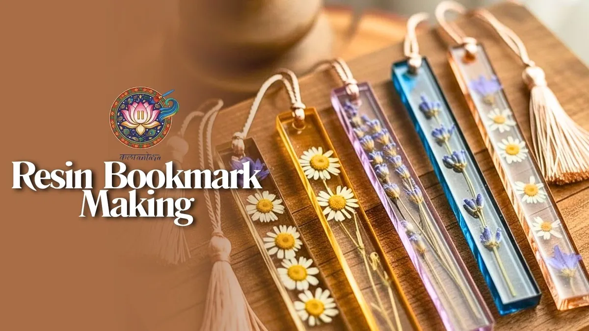Resin Bookmark Making
