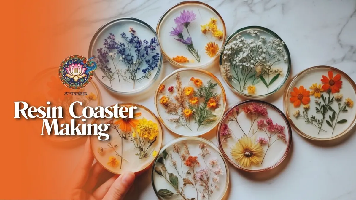 Resin Coaster Making