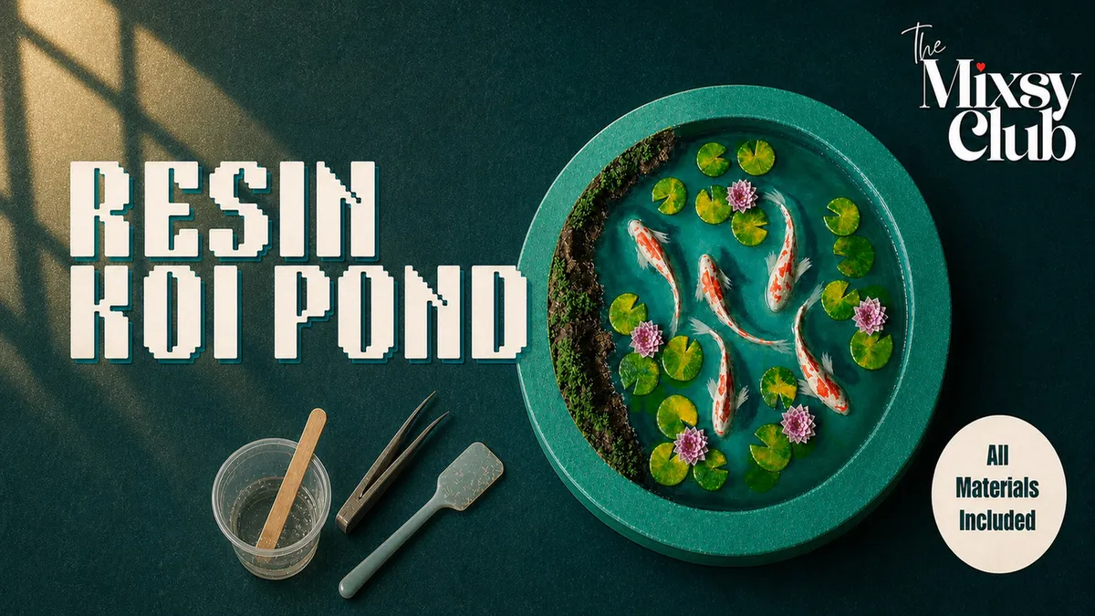 Resin Koi Pond