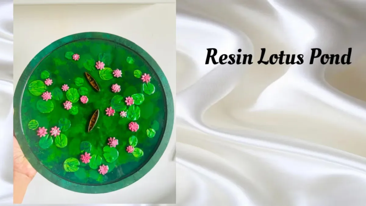 Resin Lotus Pond Workshop