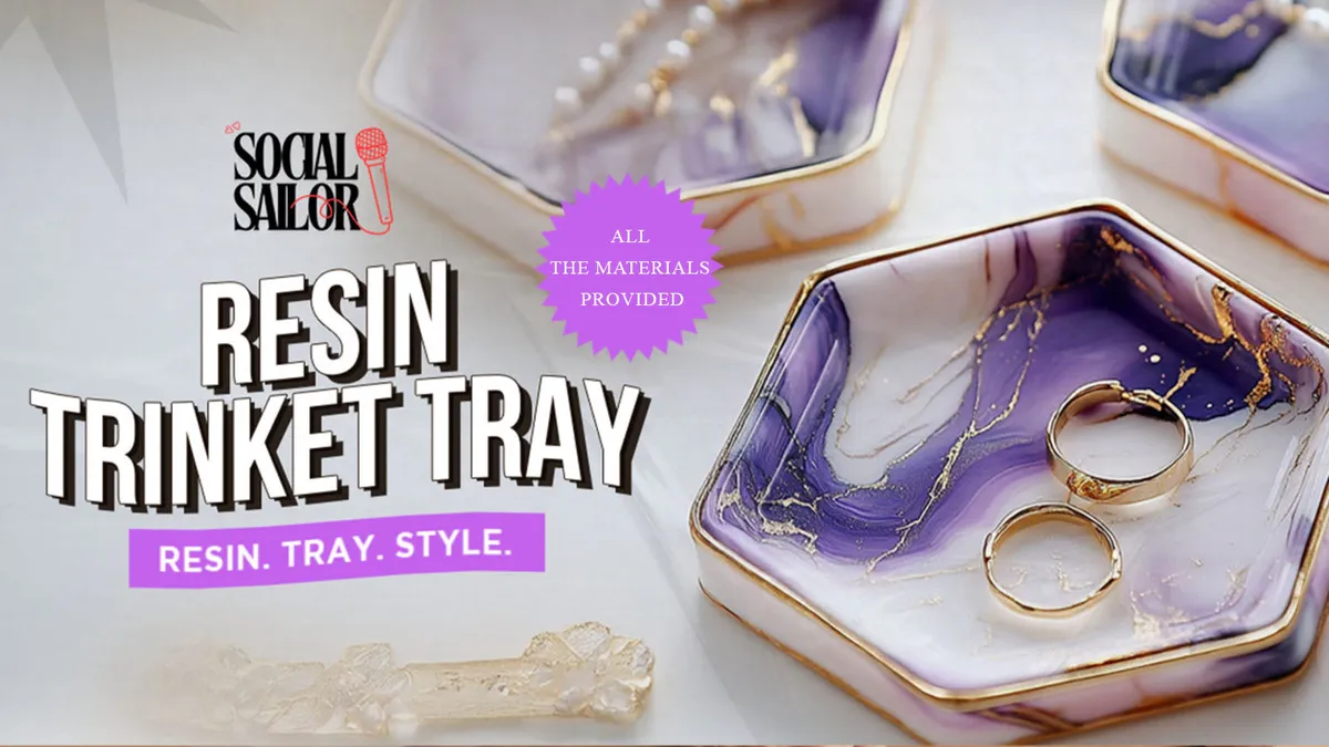 Resin Trinket Tray Date