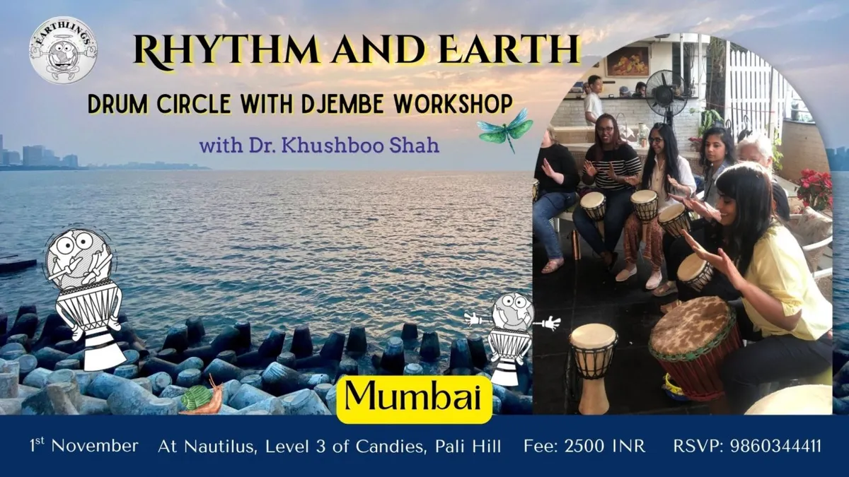 Rhythm and Earth Drum Circle with Djembe Workshop