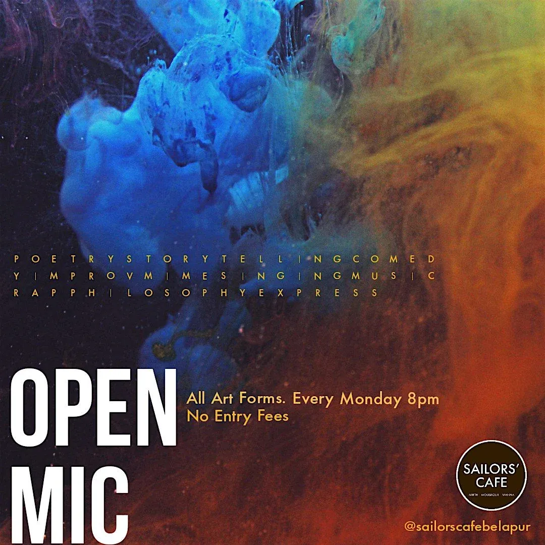 Sailors' Cafe OpenMic Mondays poster