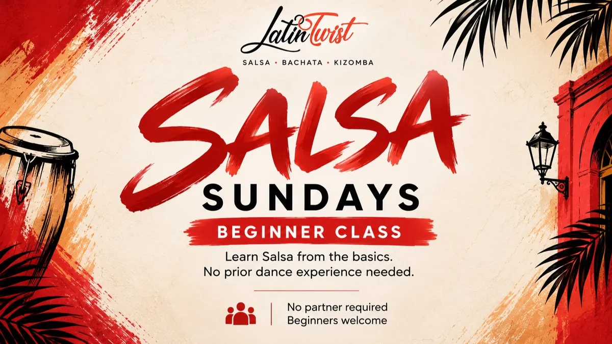 Salsa Sundays: Beginner Salsa Class
