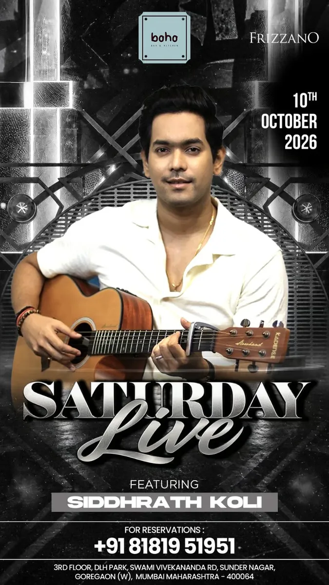 Saturday Siddharth Koli Live