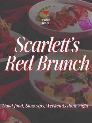 Scarlett's Red Brunch poster