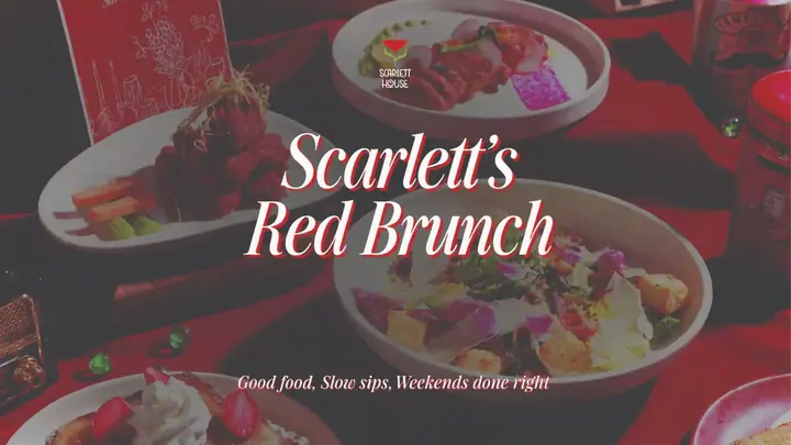 Scarlett's Red Brunch poster