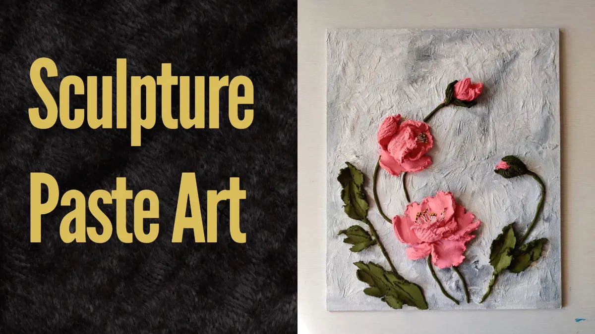 Sculpture Paste Art Workshop