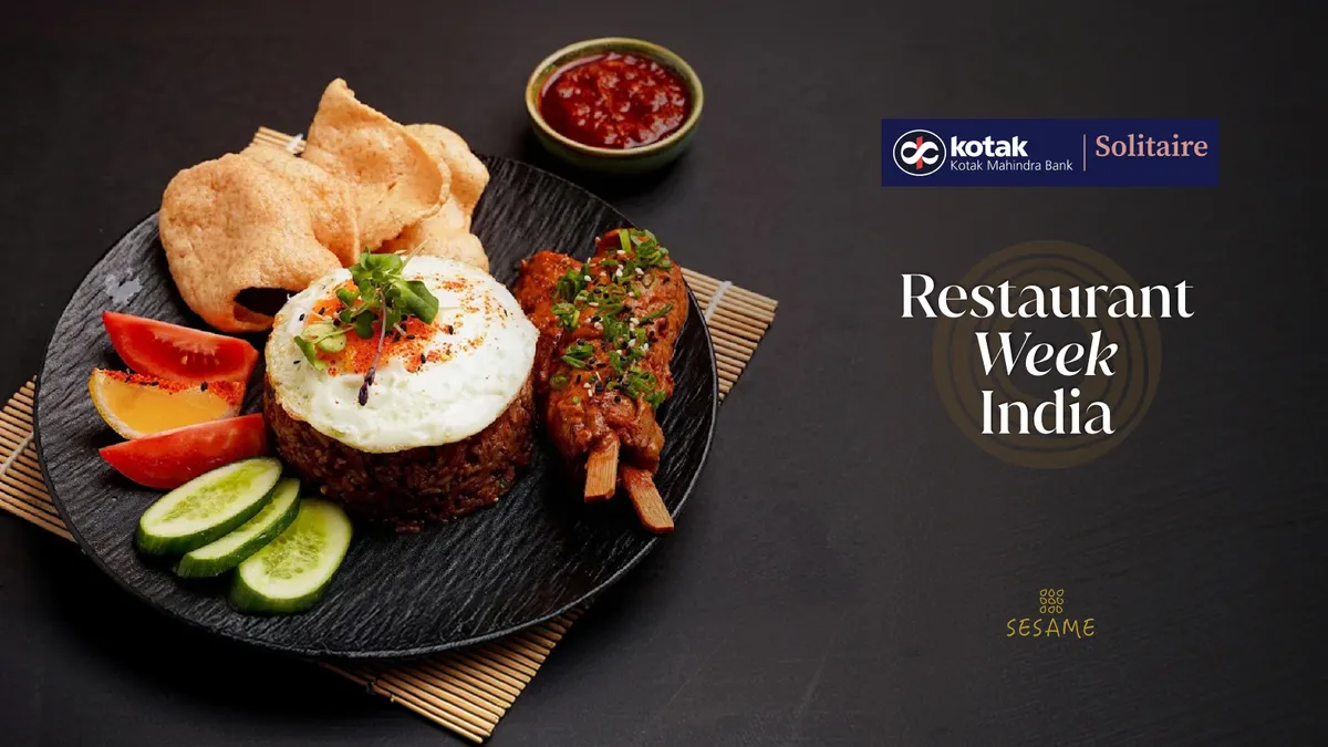 Sesame, Hyatt Centric's Curated Menu - Restaurant Week India