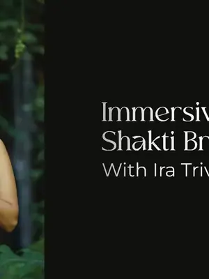 Shakti Breathwork with Ira Trivedi poster
