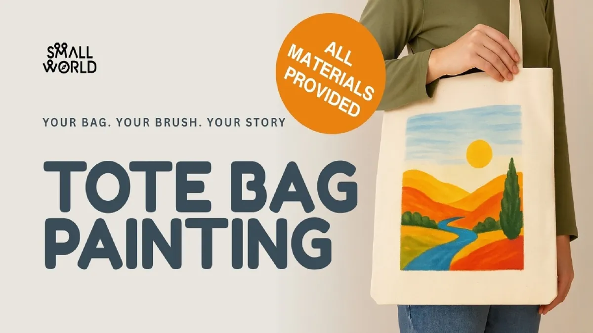 Small World - Tote Bag Painting