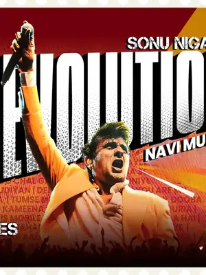 Sonu Nigam – The Revolution India Tour poster