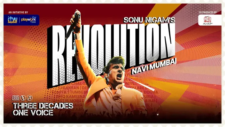 Sonu Nigam – The Revolution India Tour poster