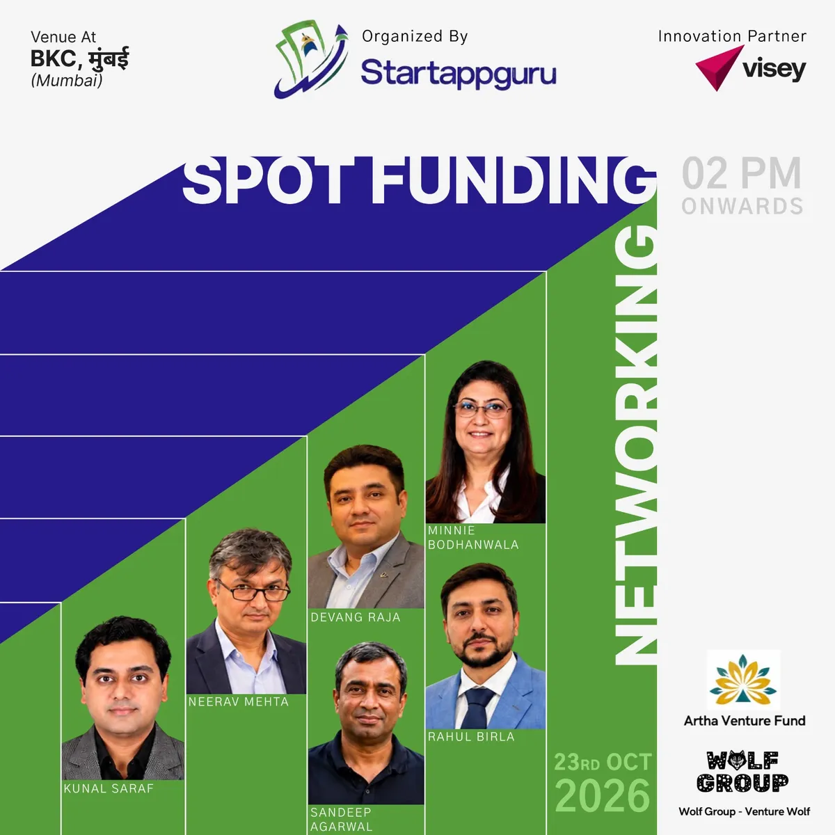 Spot Funding: Mumbai Edition | Pitching & Networking