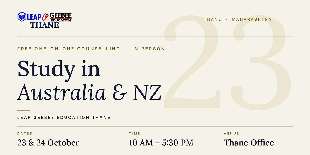 Study in Australia & New Zealand: Free One-on-One Counselling in Thane