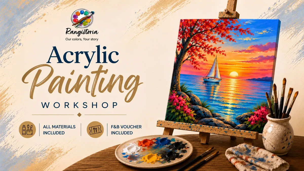 Sunset Sailboat – Acrylic Painting Workshop