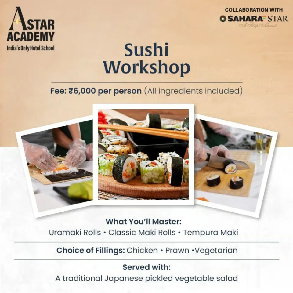 Sushi Workshop poster