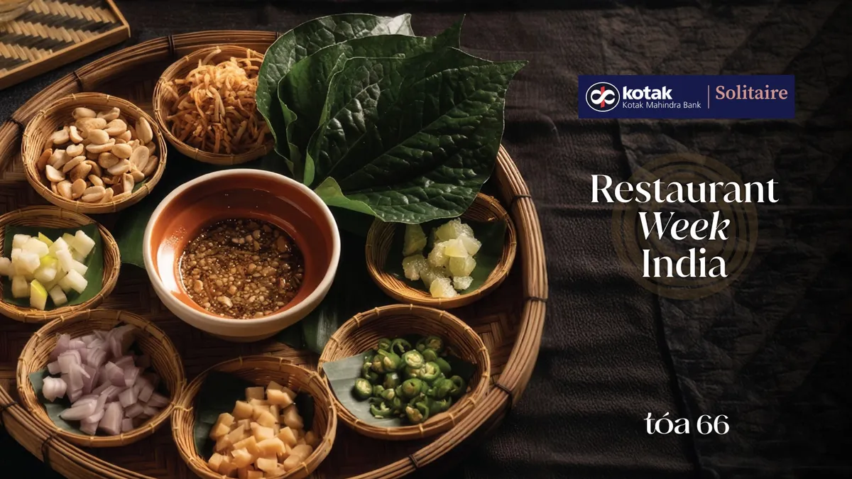 Tóa 66's Curated Menu | Restaurant Week India