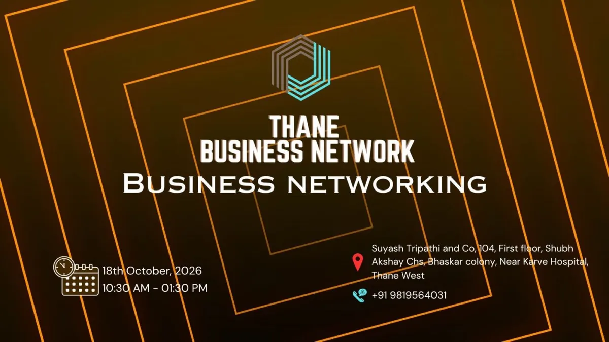Thane Business Network | Business Networking 2026