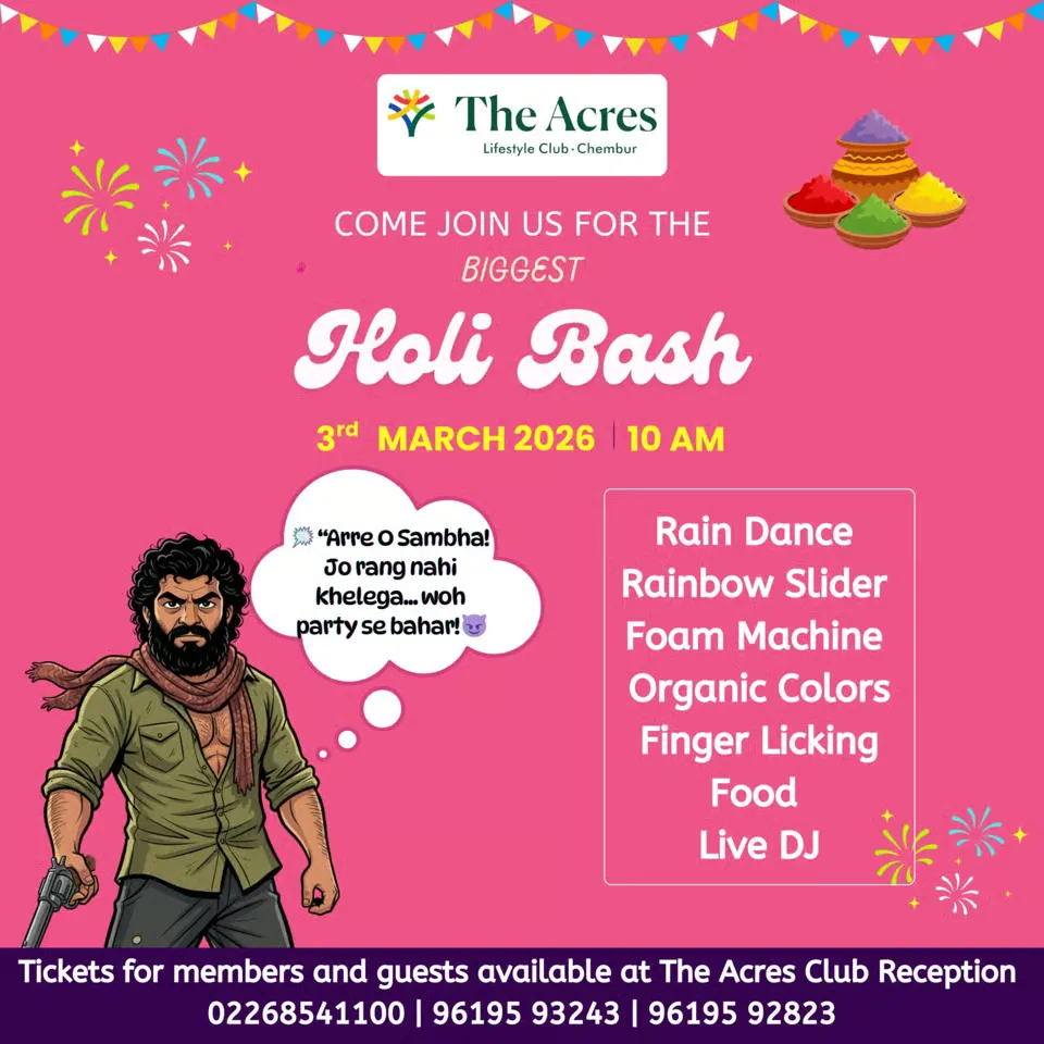 The Acres Club Holi Bash
