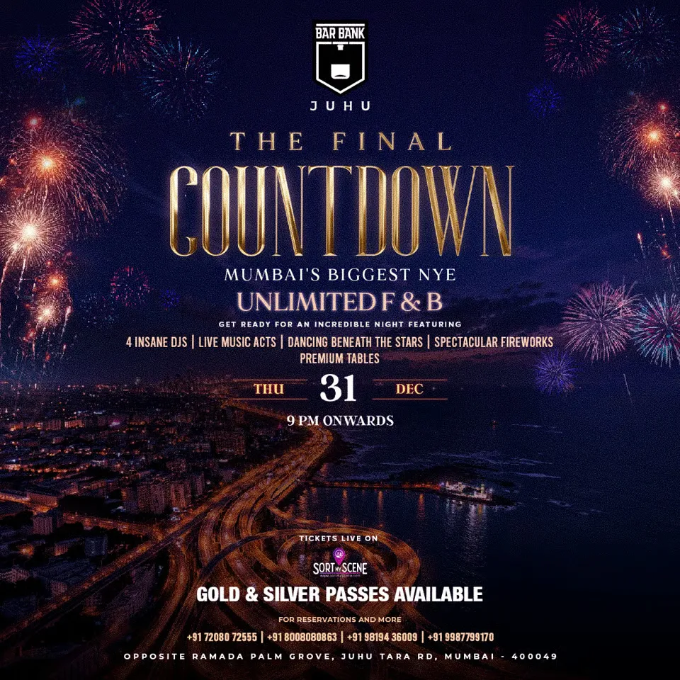 The Final Countdown - Mumbai's Biggest New Years Eve