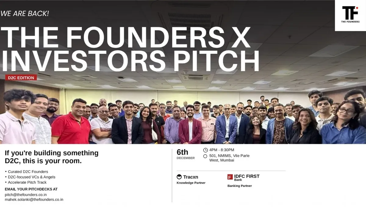 The Founders X Investors Pitch D2C