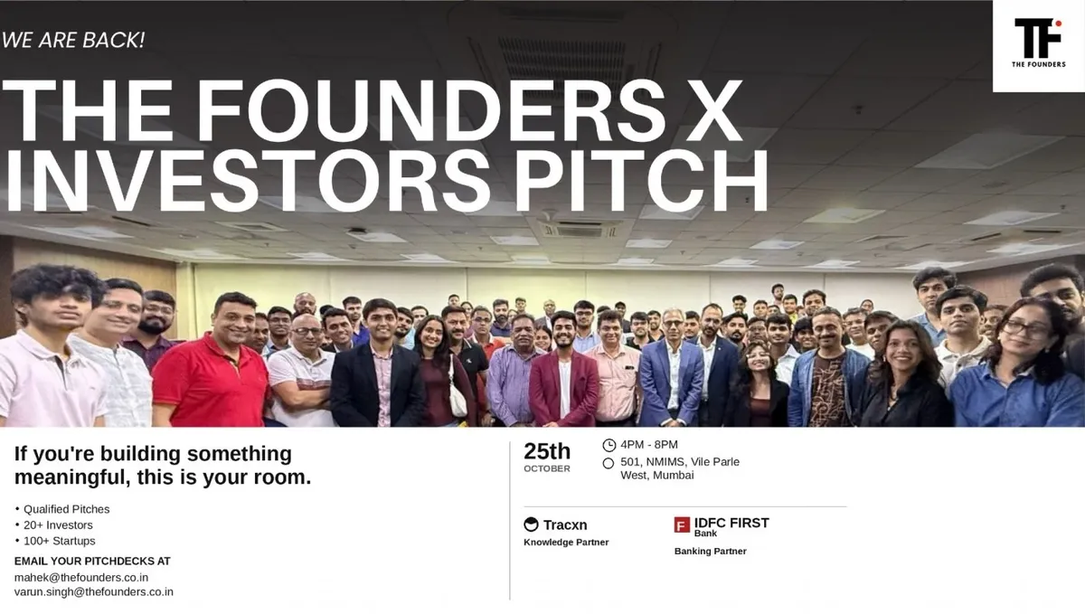 The Founders X Investors Pitch | Mumbai