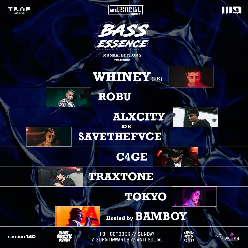 Trapculture x Welupt Bass Essence Mumbai Edition