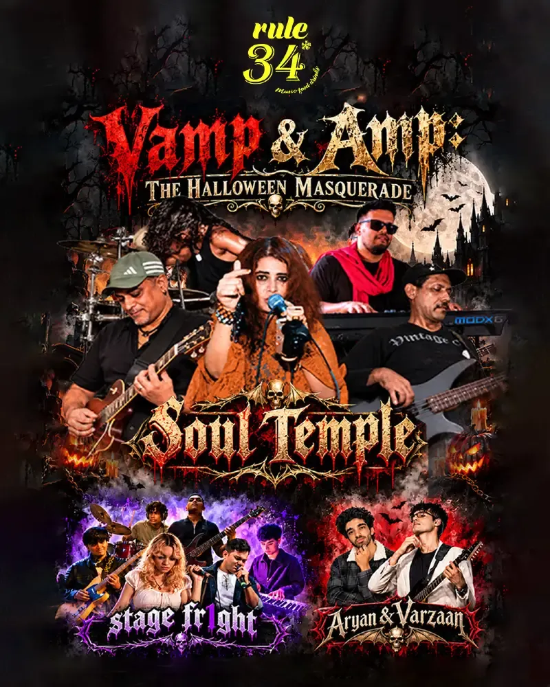 Vamp and Amp Halloween Live Music Night