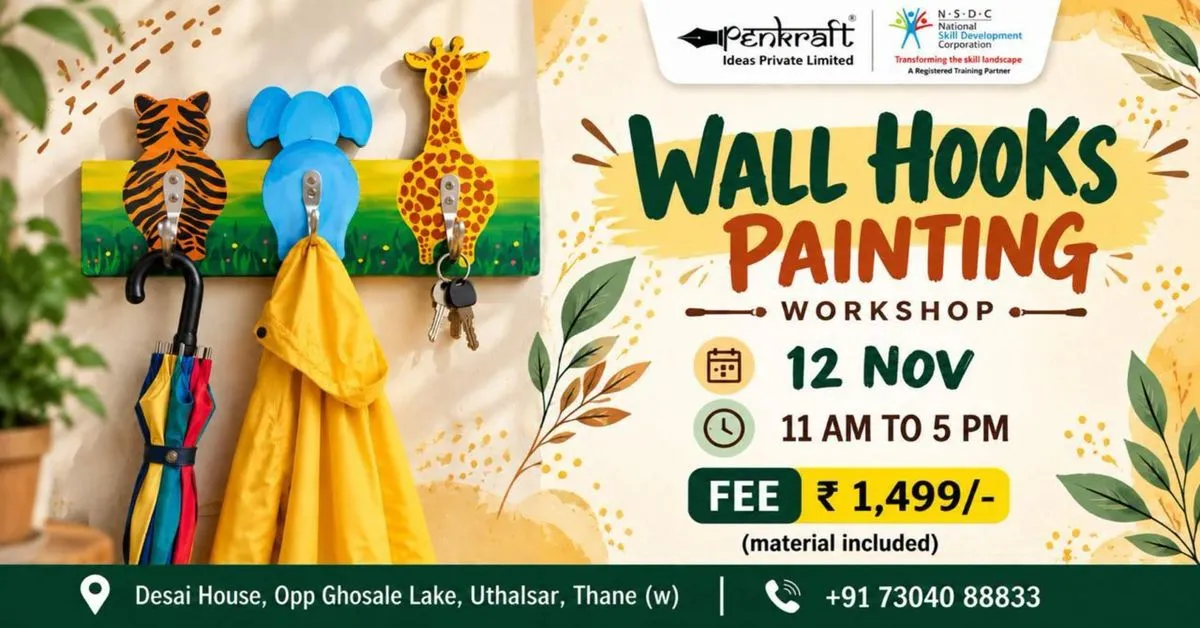 Wall Hooks Painting Workshop